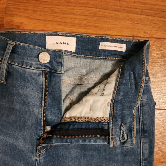 Frame Denim Le Sylvie Slender Straight Jeans - Picture 7 of 14